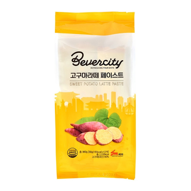 세미 고구마라떼 페이스트 (스틱) 80g*12ea